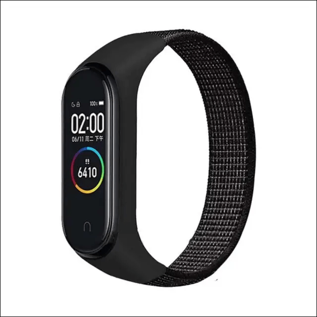 Bracelet for mi band 5 6 Strap Nylon Sport loop watch Belt