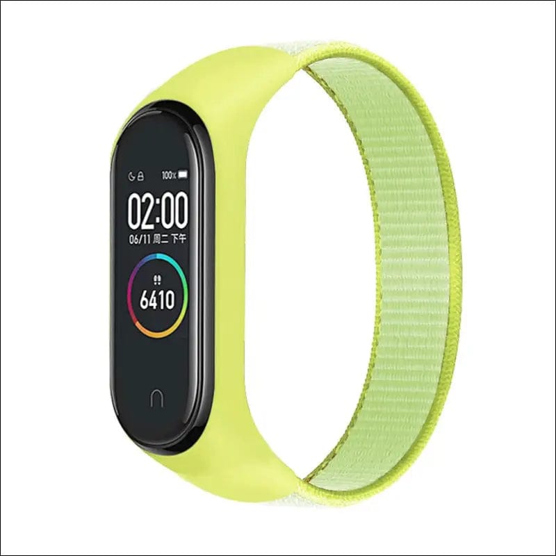 Bracelet for mi band 5 6 Strap Nylon Sport loop watch Belt