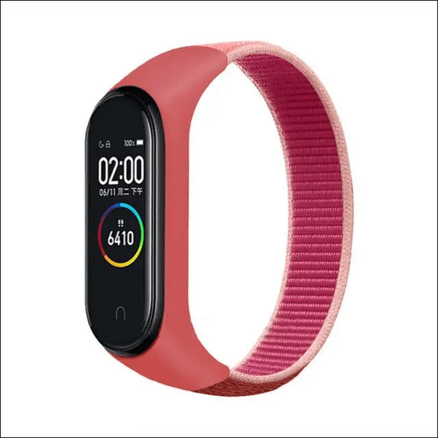 Bracelet for mi band 5 6 Strap Nylon Sport loop watch Belt