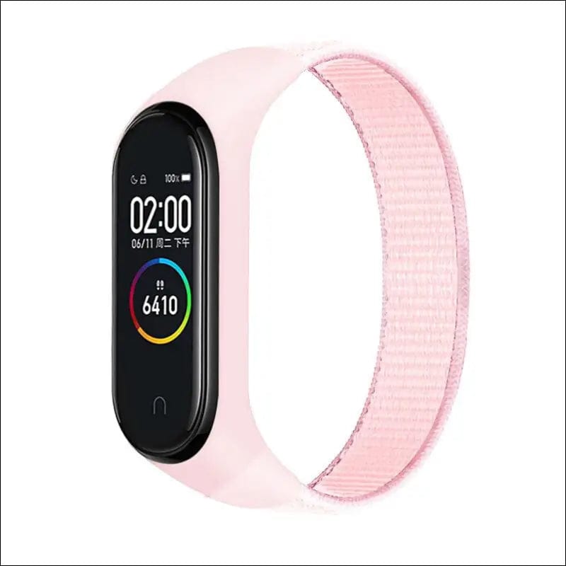 Bracelet for mi band 5 6 Strap Nylon Sport loop watch Belt