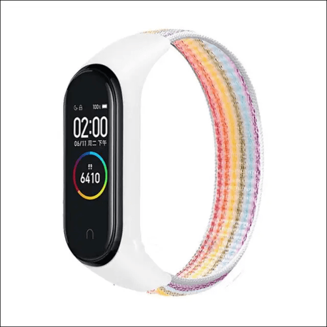 Bracelet for mi band 5 6 Strap Nylon Sport loop watch Belt