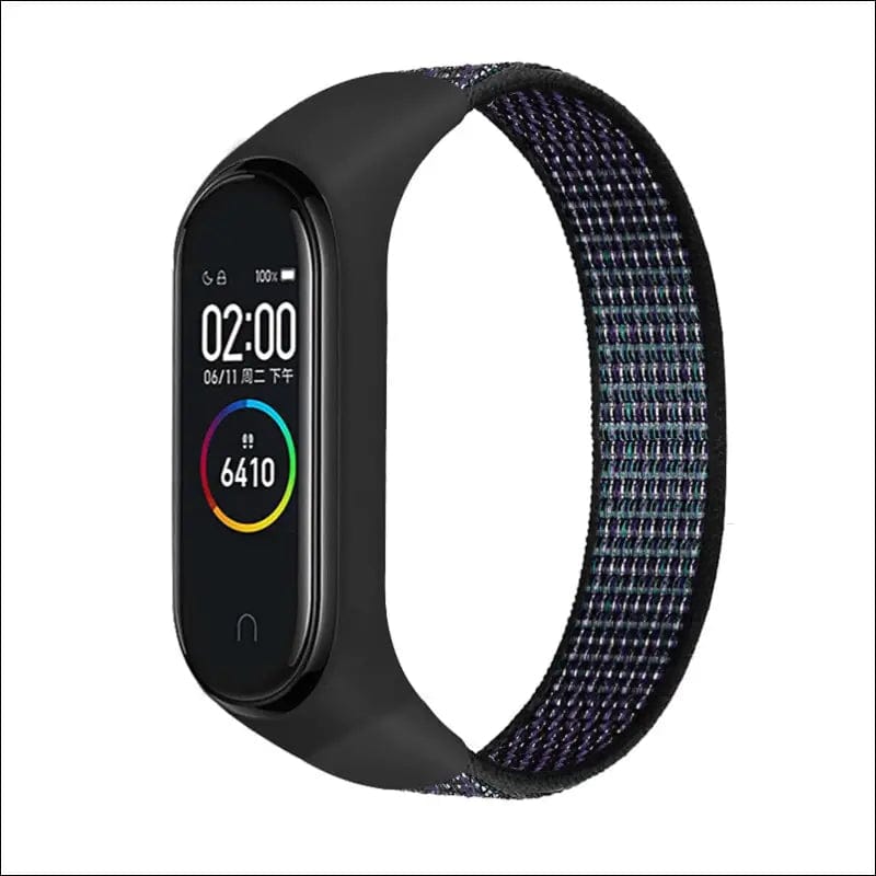 Bracelet for mi band 5 6 Strap Nylon Sport loop watch Belt