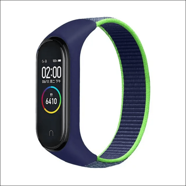 Bracelet for mi band 5 6 Strap Nylon Sport loop watch Belt