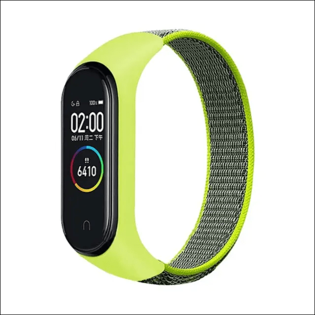 Bracelet for mi band 5 6 Strap Nylon Sport loop watch Belt