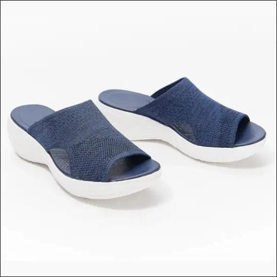 Breathable Summer Super Soft Slippers For Women - blue / 2.5