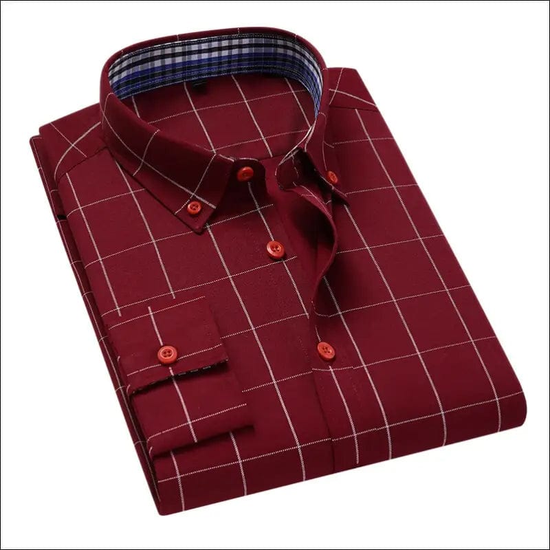 BROWON Spring Autumn Casual Oversize Button Up Shirt Men