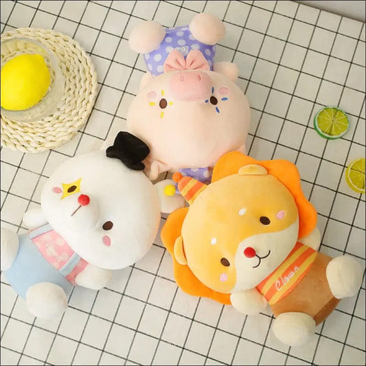 Cartoon love circus plush small ornaments Creative blind box