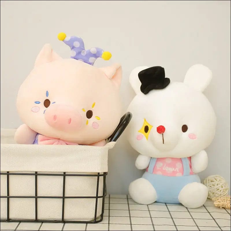 Cartoon love circus plush small ornaments Creative blind box