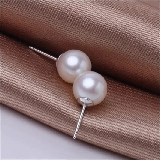 Chow Lanxuan fashion popular silver-plated needle pearl
