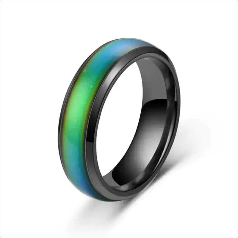 Color Changing Rings Stainless Steel Ring Mood Emotion