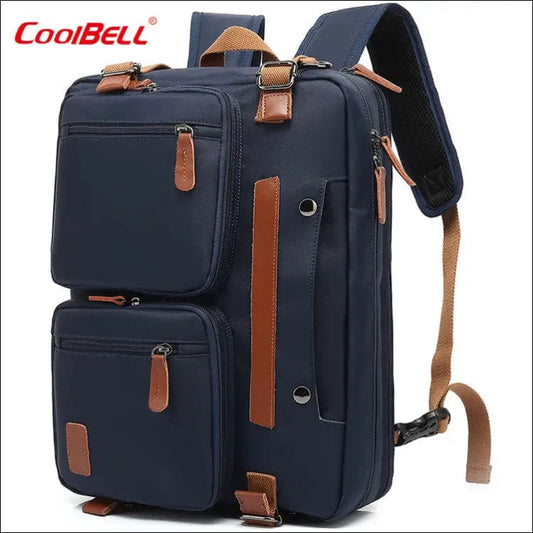 COOLBELL business backpack 15.6 17.3 inch computer canvason