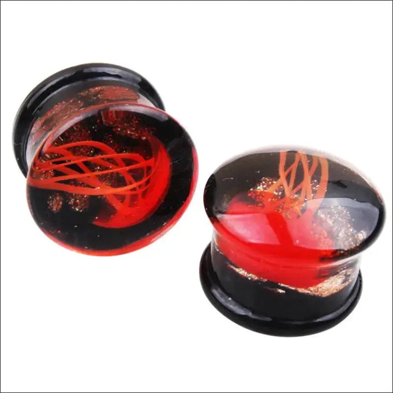 Cross-border e-commerce new glass ear expansion red water