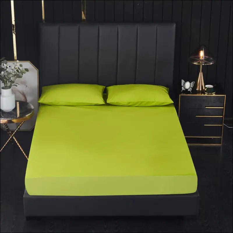 Cross-border new product solid color brushed bed sheet cover