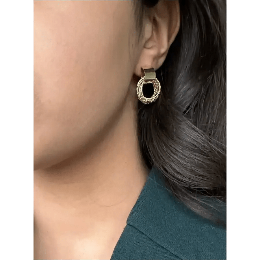 Dayira Earring - Gold / Alloy - 57882663-gold-alloy BROKER