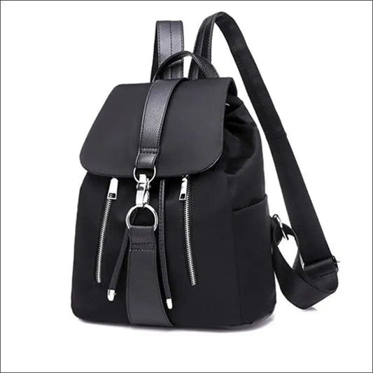 Designer Oxford Backpack - Black - 31114407-black BROKER