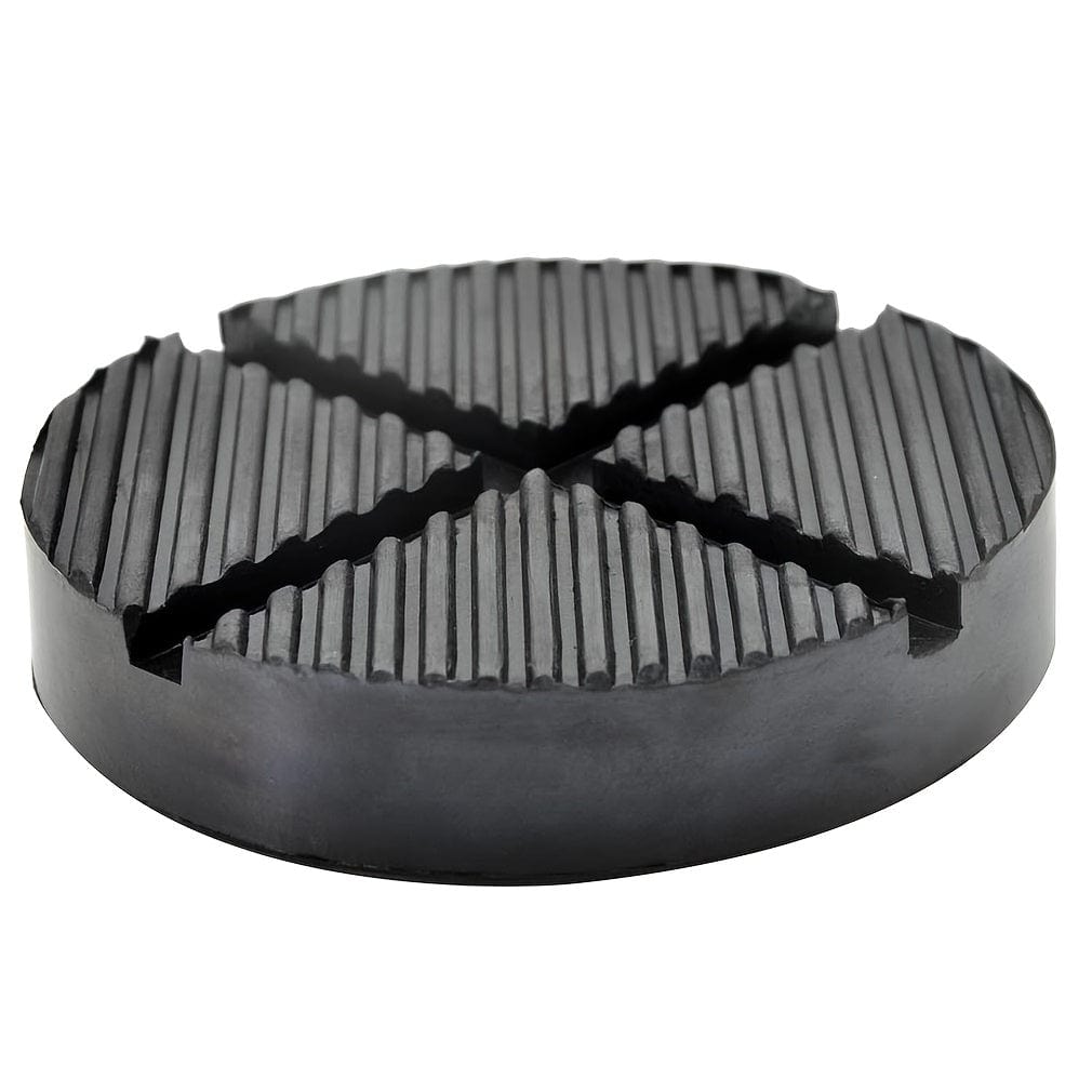 Car Lift Jack Stand Pads Black Rubber Slotted Floor Pad Frame Rail Adapte Auto SUV Van Pickup Lift Rubbers Jack Pads