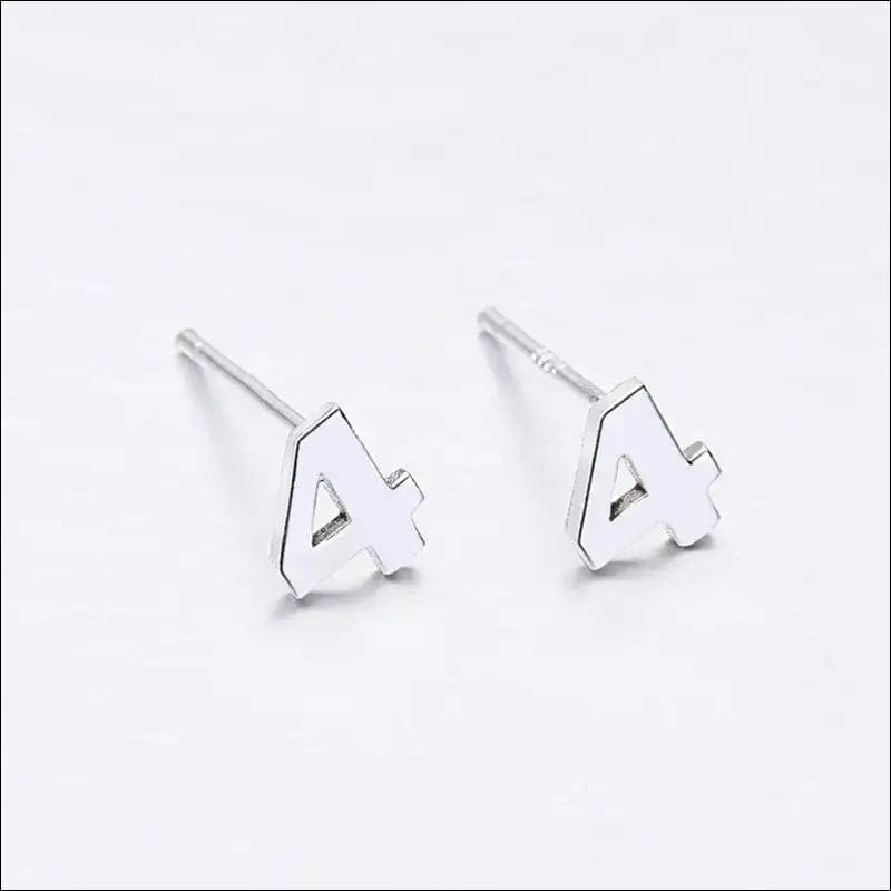 Ear ear nail female summer 999 sterling silver Korea simple