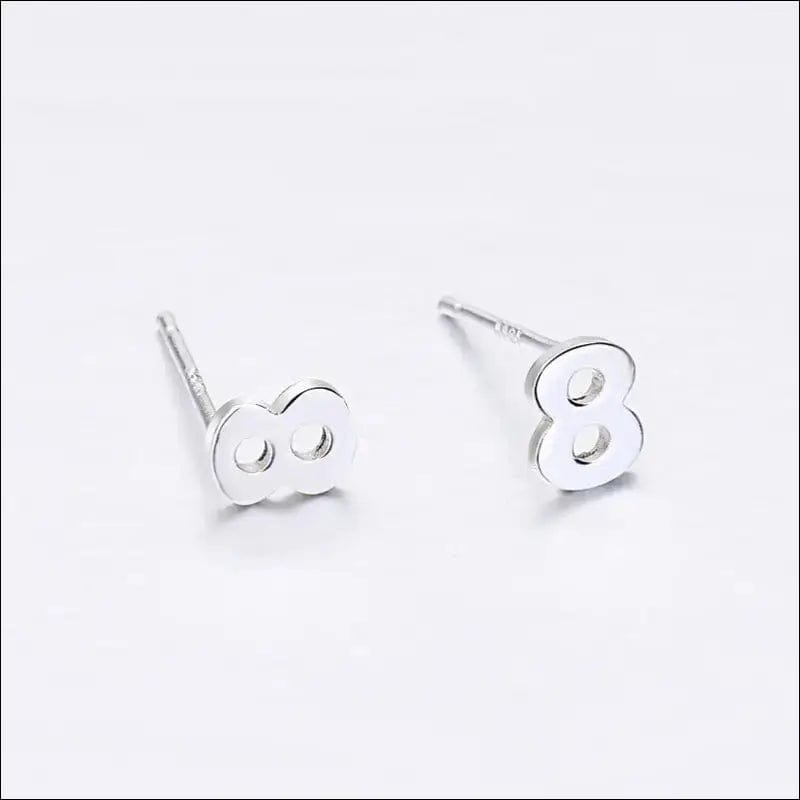 Ear ear nail female summer 999 sterling silver Korea simple