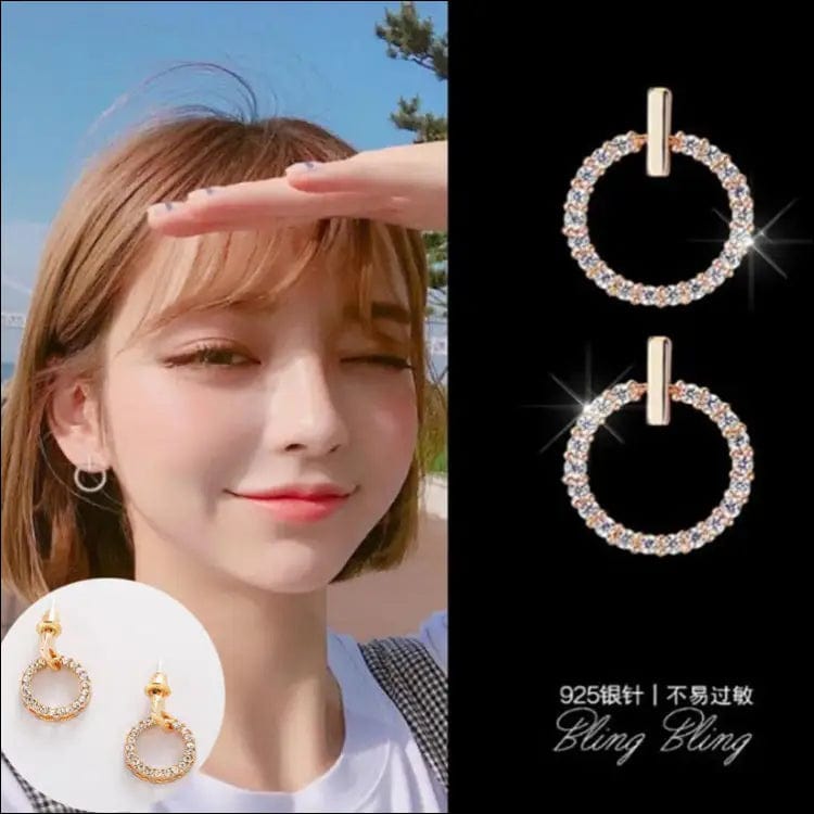 Earrings female 2020 spring and summer tide Korean