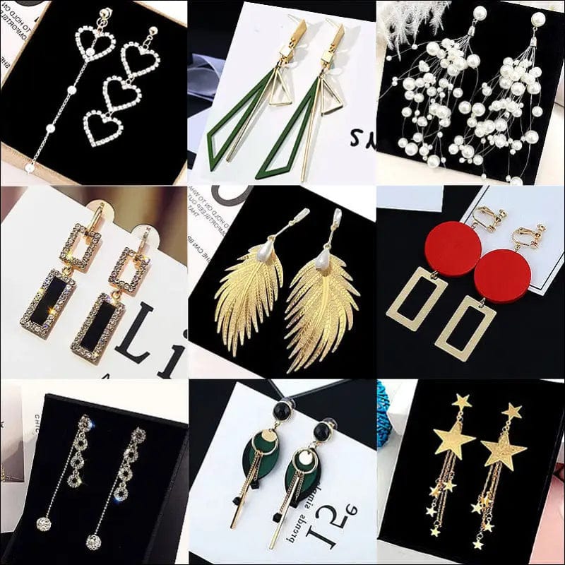 Earrings female 2020 spring and summer tide Korean