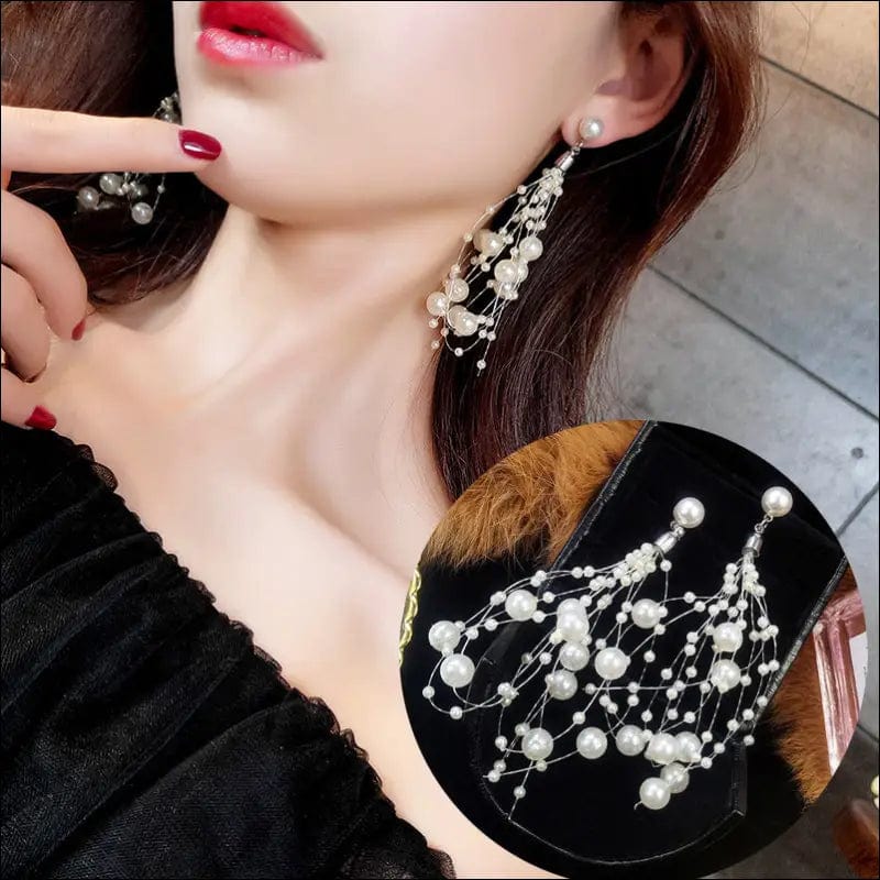 Earrings female 2020 spring and summer tide Korean