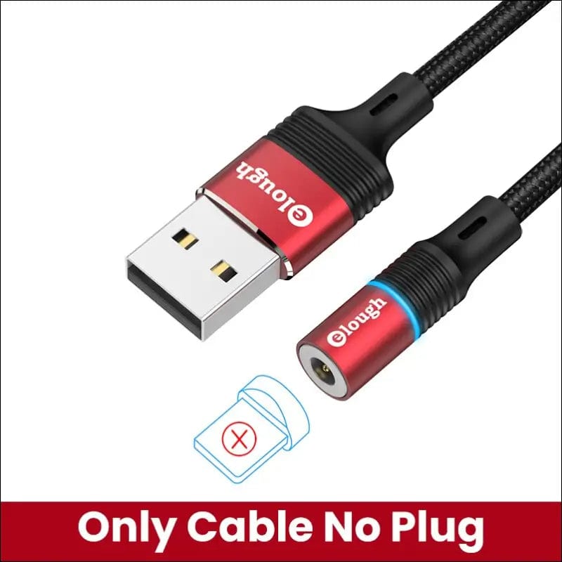 Elough 360 Rotate Magnetic Cable 2.4A Fast Charging Charger