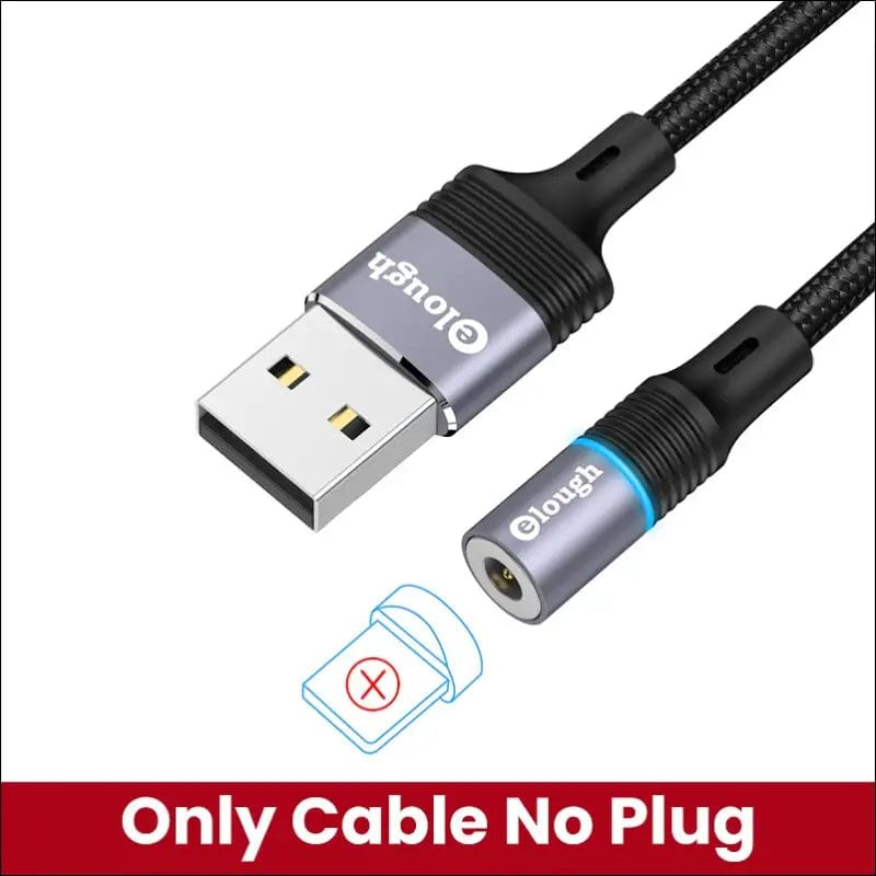 Elough 360 Rotate Magnetic Cable 2.4A Fast Charging Charger