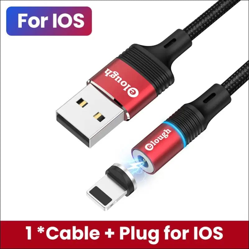 Elough 360 Rotate Magnetic Cable 2.4A Fast Charging Charger