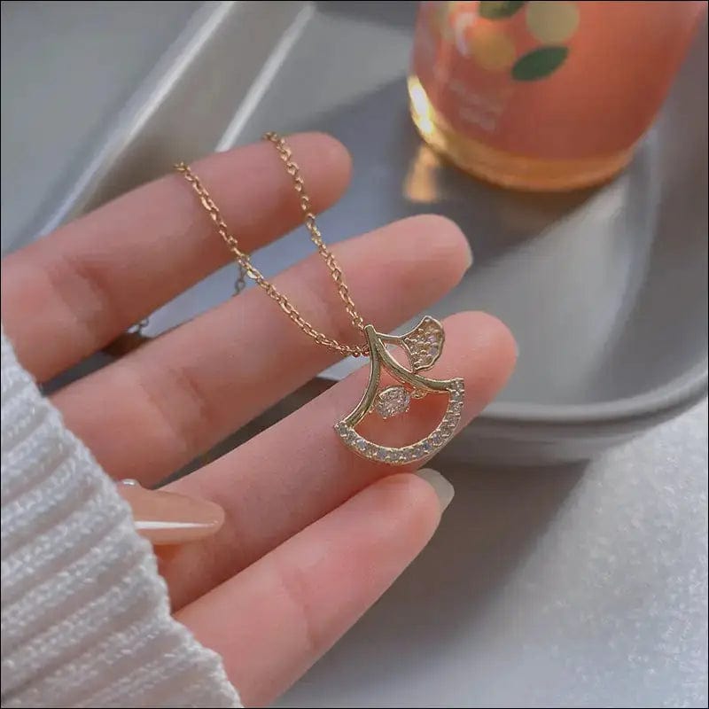 European and American retro titanium necklace female