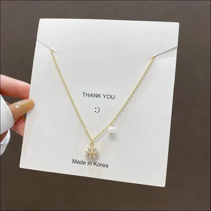 European and American retro titanium necklace female