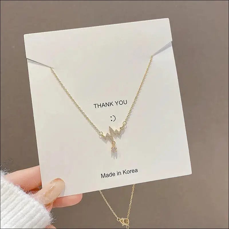 European and American retro titanium necklace female