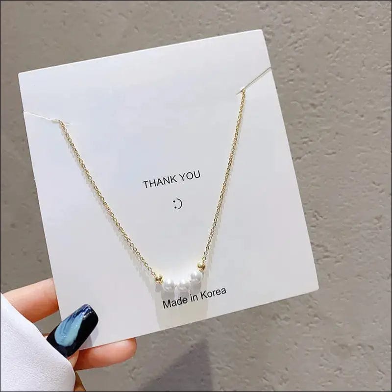 European and American retro titanium necklace female