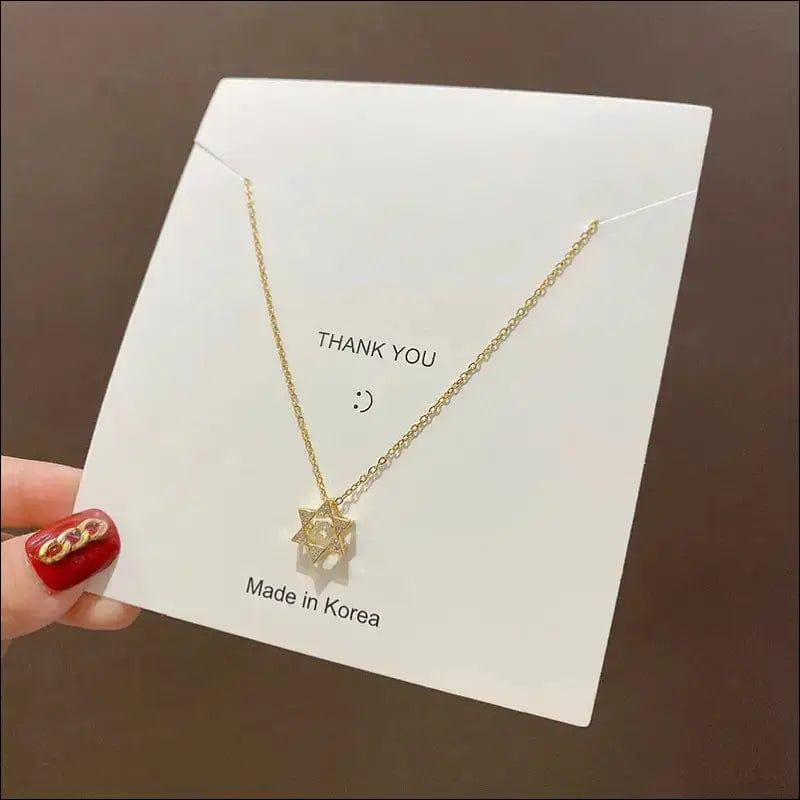 European and American retro titanium necklace female