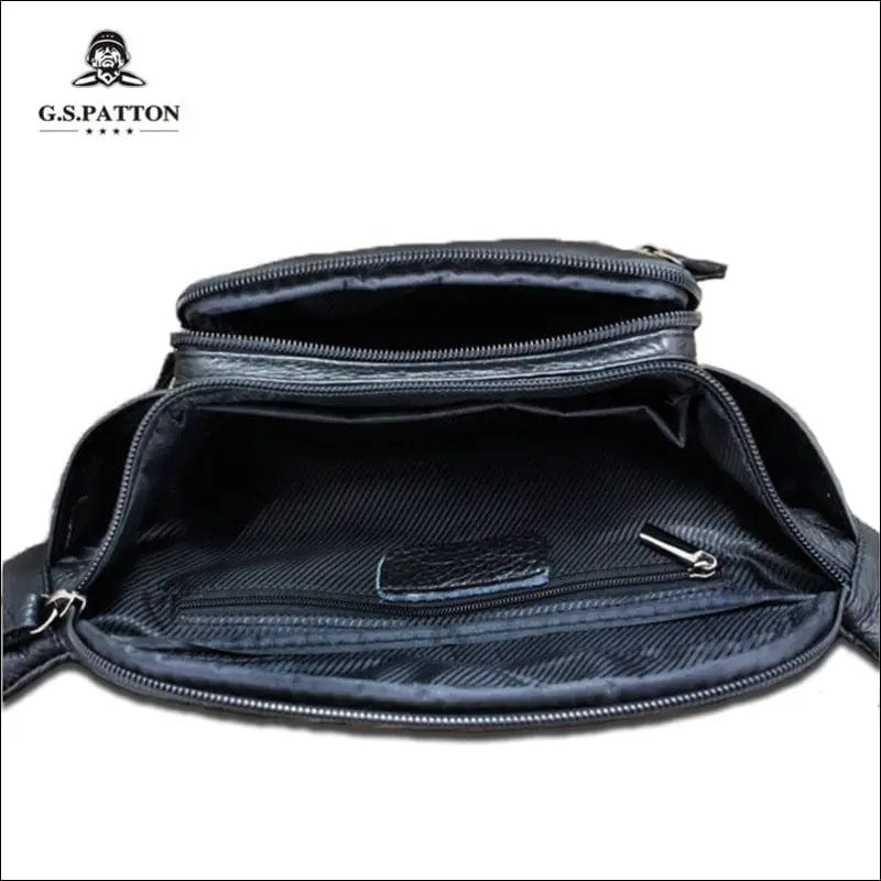 Factory direct small leather bag men’s outdoor sports bills