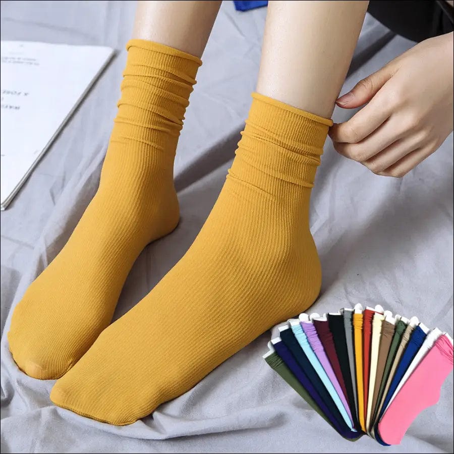 Factory direct summer and autumn thin women’s solid color
