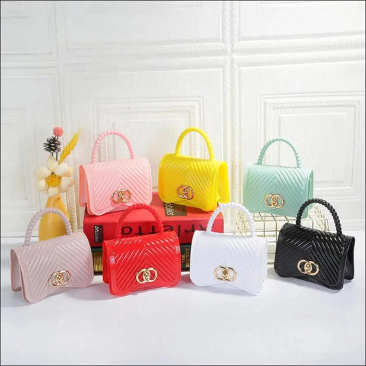 Fashion Cute 2022 New Jelly Bag Women’s Solid Color Handbag