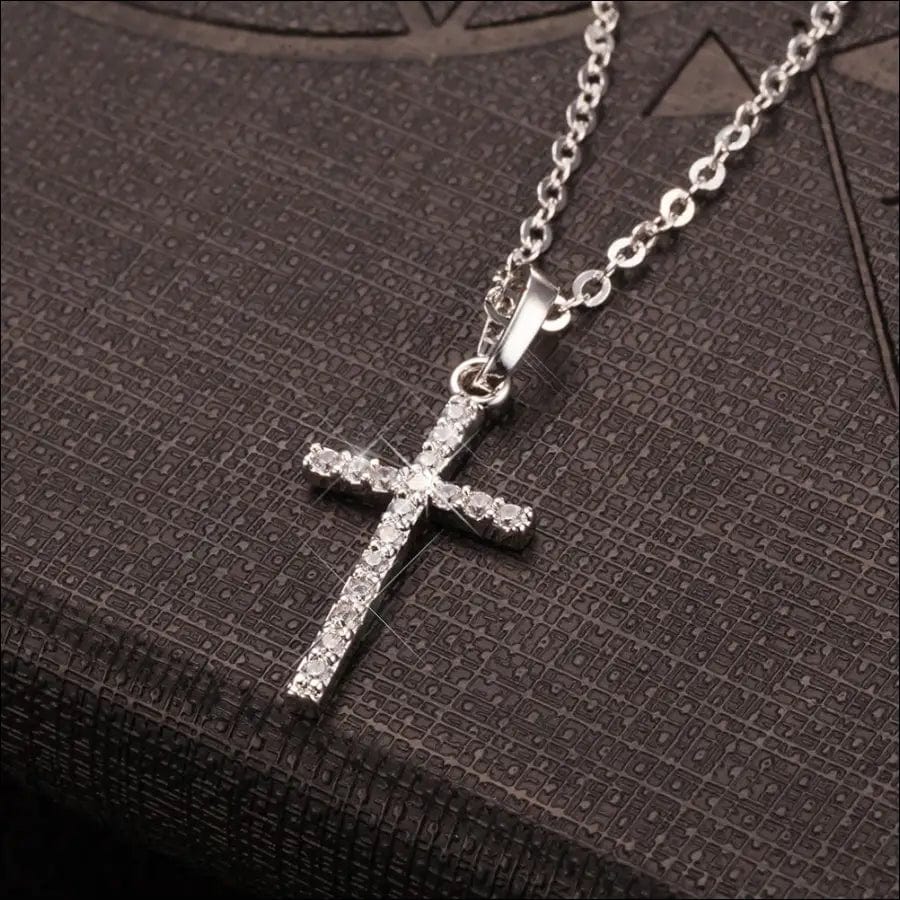 Fashion Female Cross Pendants dropshipping Gold Black Color