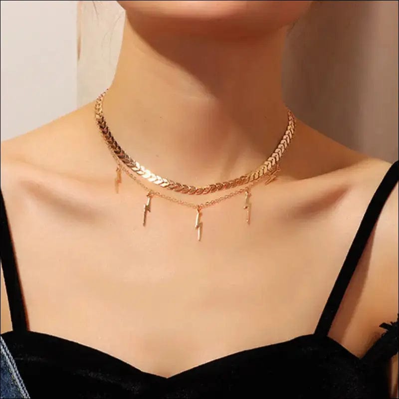 Fashion Shining Full Rhinestone Choker Necklaces For Women