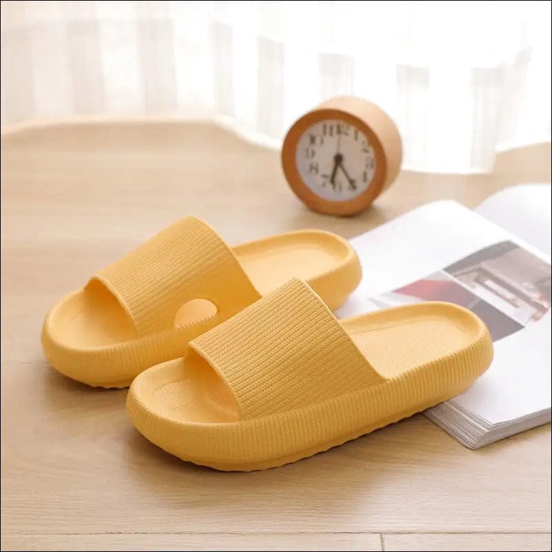 Fashion Slippers Women Thick Platform Indoor Bathroom