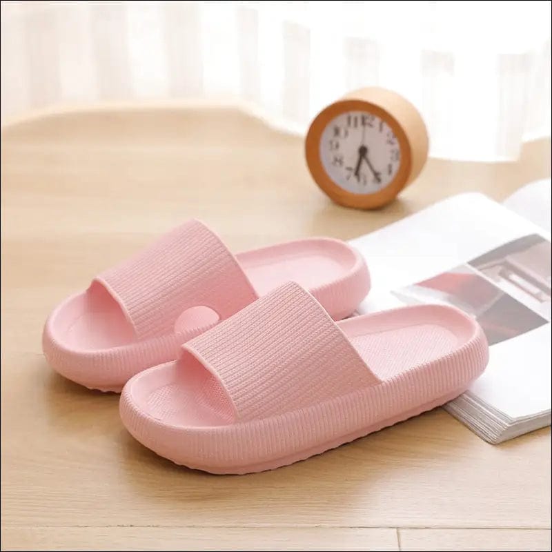 Fashion Slippers Women Thick Platform Indoor Bathroom