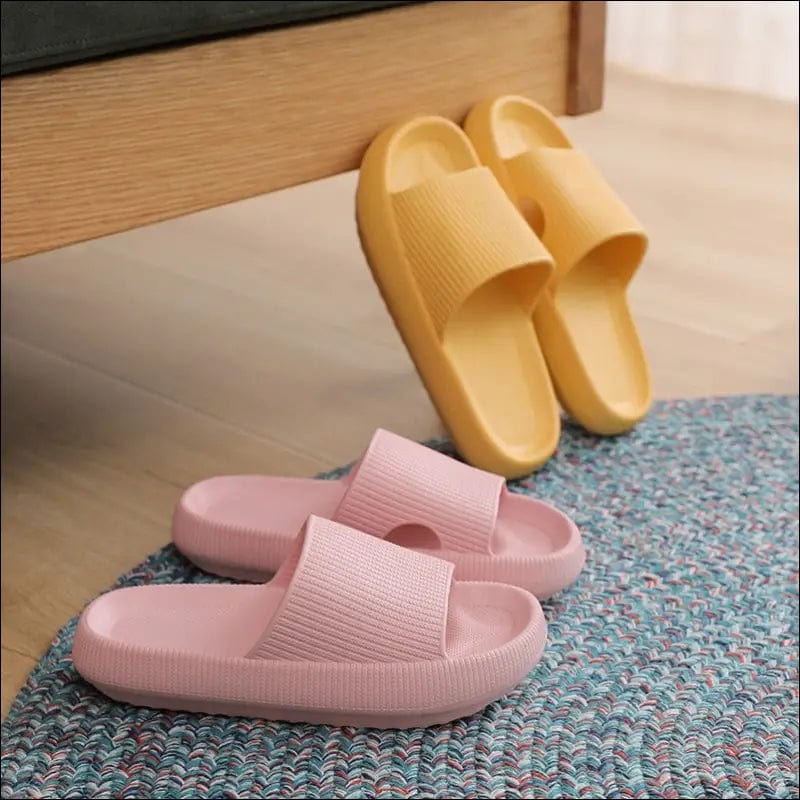 Fashion Slippers Women Thick Platform Indoor Bathroom