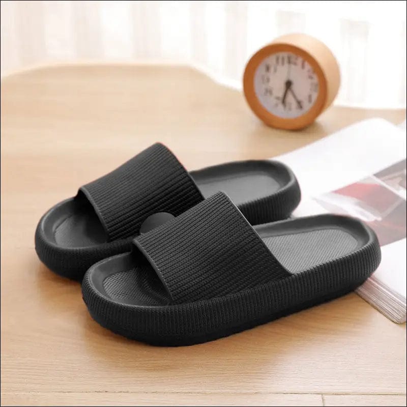 Fashion Slippers Women Thick Platform Indoor Bathroom