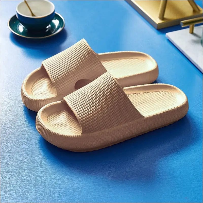 Fashion Slippers Women Thick Platform Indoor Bathroom