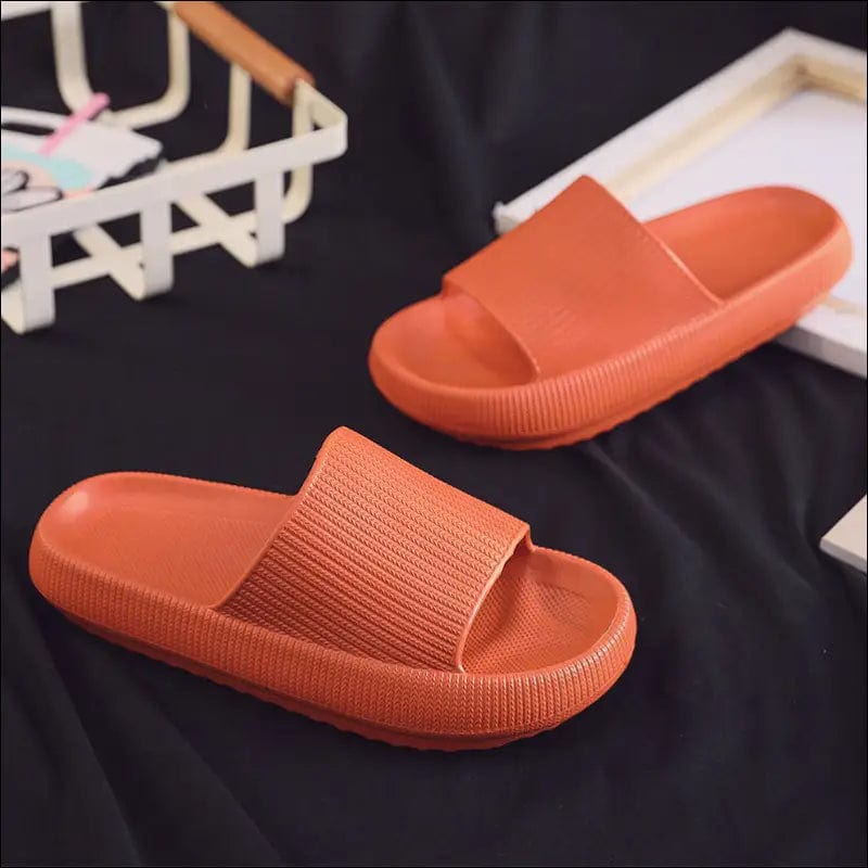 Fashion Slippers Women Thick Platform Indoor Bathroom