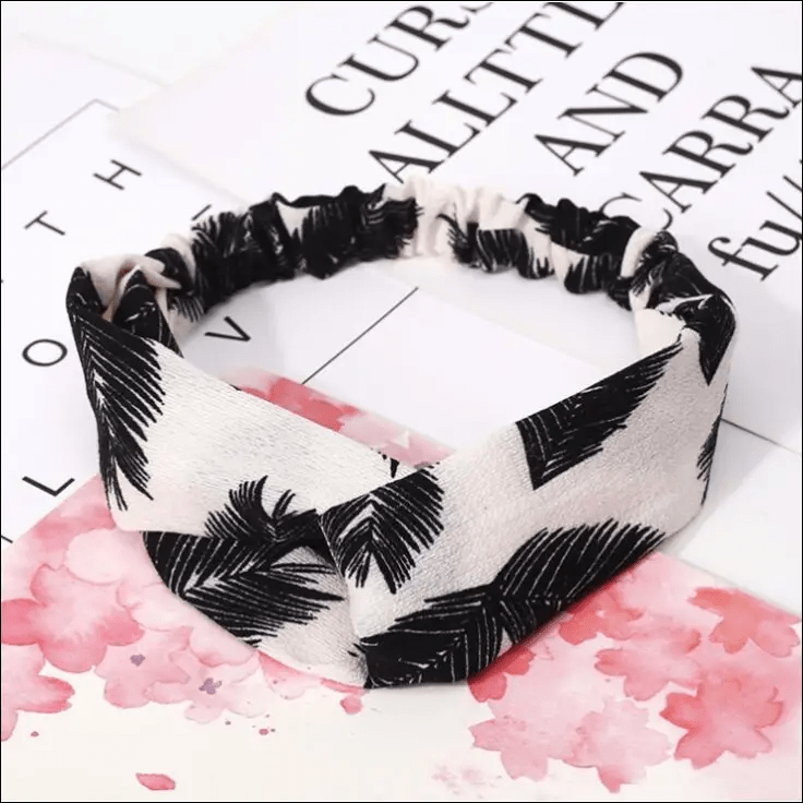 Fashion Women Girls Summer Bohemian Hair Bands Print