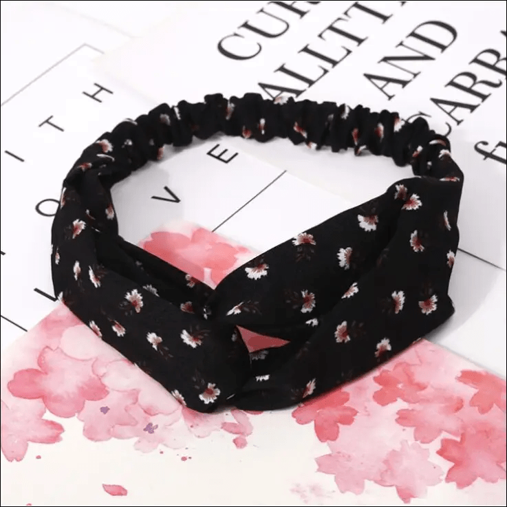 Fashion Women Girls Summer Bohemian Hair Bands Print