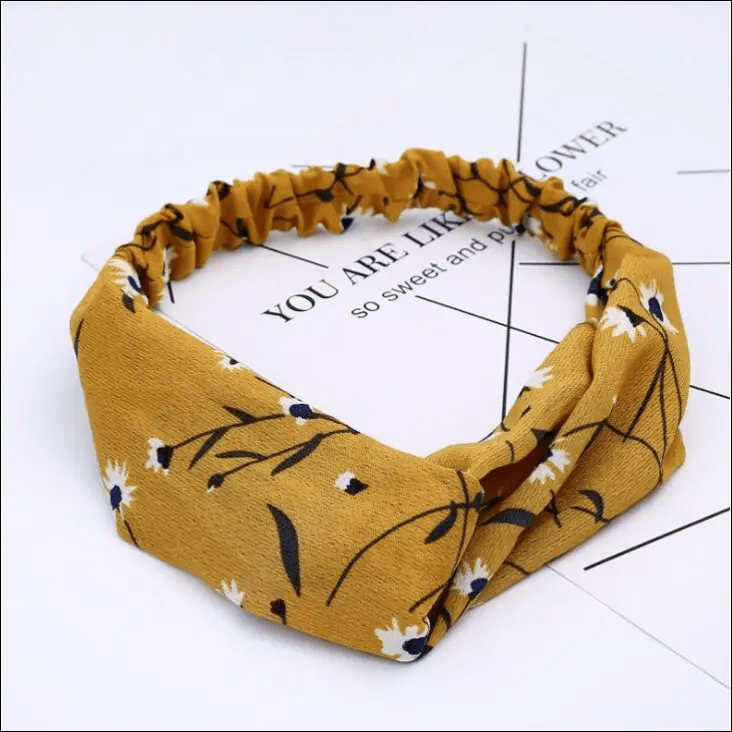 Fashion Women Girls Summer Bohemian Hair Bands Print