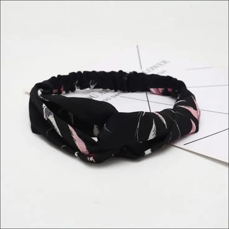 Fashion Women Girls Summer Bohemian Hair Bands Print