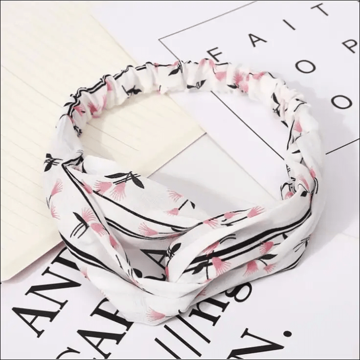 Fashion Women Girls Summer Bohemian Hair Bands Print