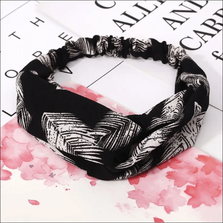 Fashion Women Girls Summer Bohemian Hair Bands Print